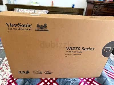 ViewSonic 27 inch monitor just open box