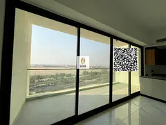 Studio apartment available for annual rent in Glam Project, spacious with balcony, first occupancy.