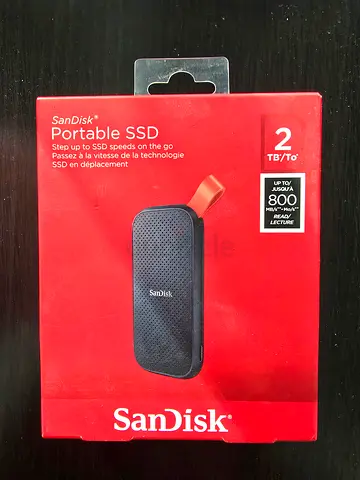 Sandisk 2TB portable SSD