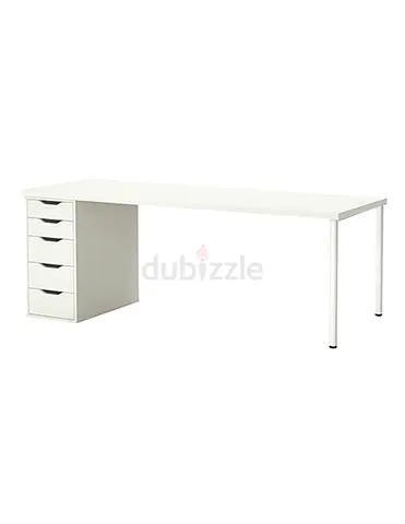 IKEA study/gaming desk - Lagkapten+Alex Drawer