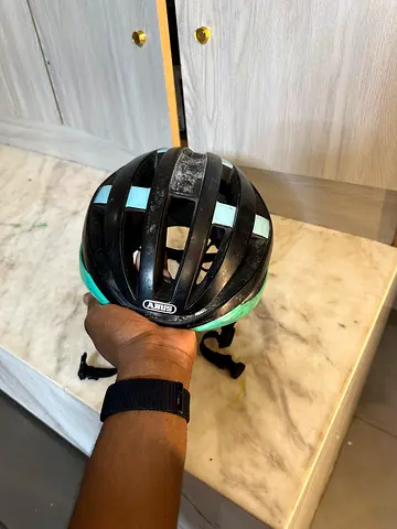 Helmet and reflective gear