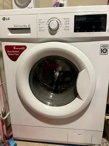 LG Front Load Washing Machine 8kg - Good Working Condition