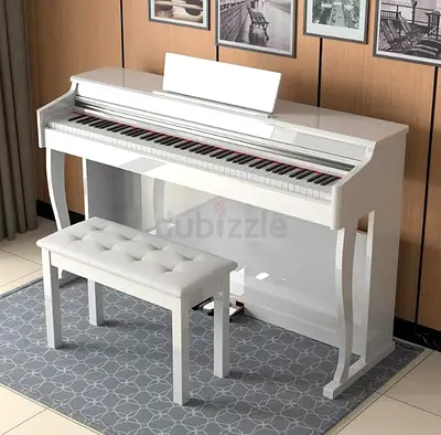 MegArya White Digital Piano