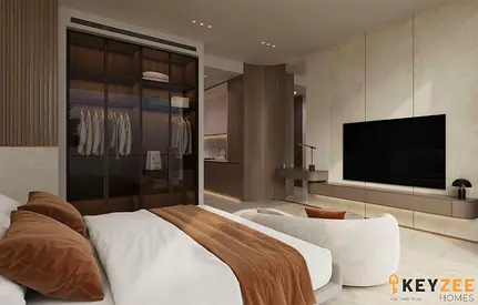 Pool & Skyline View | Luxury 1BR