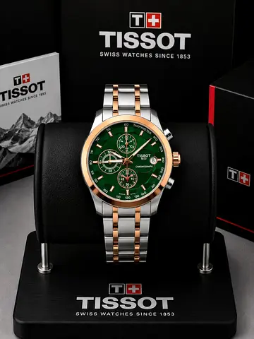 Tissot with chrono mens watch