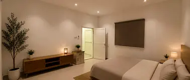 Room with private attached toilet and kitchen for rent