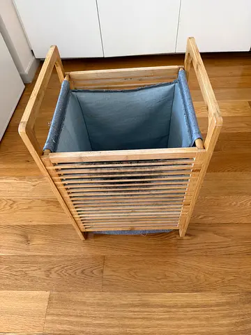 Wooden Laundry Basket