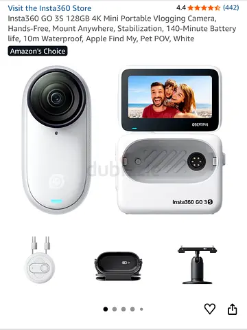 Insta360 GO 3S 128GB 4K Mini Action / Vlogging Camera – Like New