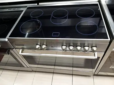 Maytag latest model full electric ceramic 5 hobs stove oven fan cooking range 90x60