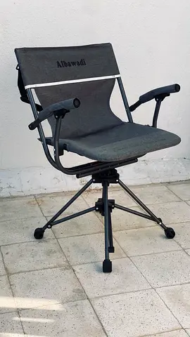 Fishing chair, rotates 360 degrees,