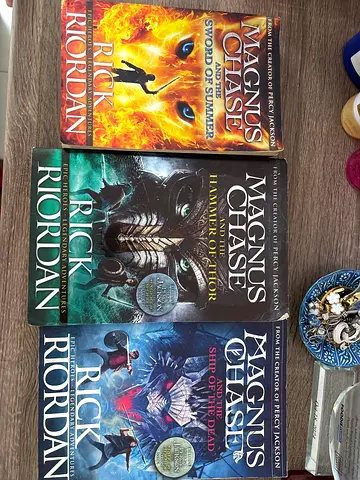 Magnus Chase trilogy for sale