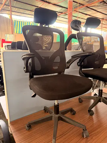 Ergonomic Office Chair with Headrest - Good Condition