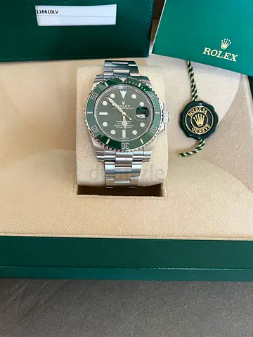 Rolex hulk 2020 unpolished box and papers
