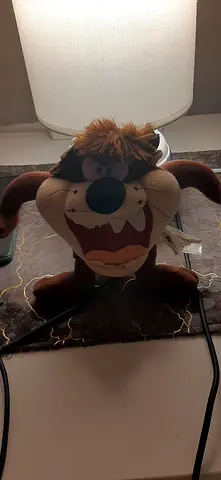 Plush Tasmanian Devil (Taz) stuffed toy - good condition