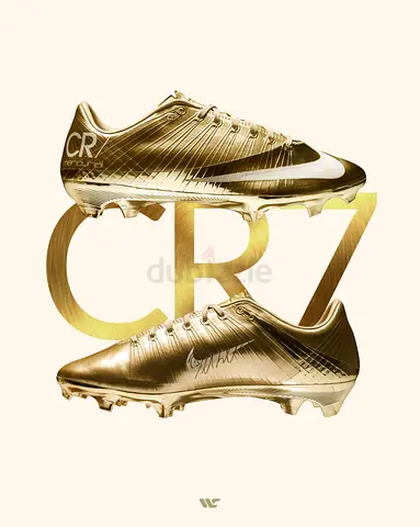 Golden CR7 — Nike Football Boots (pair) Nike Mercurial Superfly RGN SE