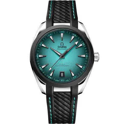 Omega Seamaster Aqua Terra Green Dial Mens Watch