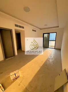 Annual rent in Ajman, Al Jurf 3, near Al Dulaim Park School and Driving Academy. New building, first