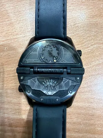 Police special addition batman watch