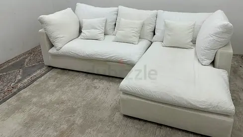 Like new condition the one brand lshape sofa