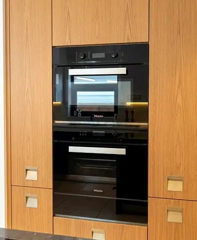 Miele Latest Model Black 60cm Built-In Steam Oven, Microwave  Warming Drawer Set – Luxury German