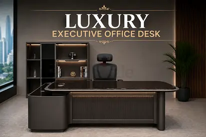 Luxury Executive Office Desk – Modern CEO Table For UAE Offices