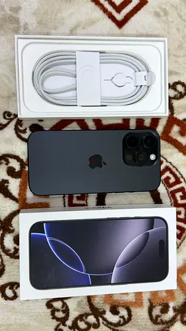Iphone 16 pro 256gb black titanium tdra