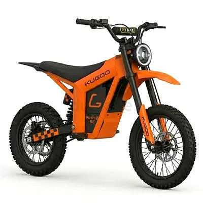 Kugoo Electric Dirt Bike - Offroad Kids eBike, Orange