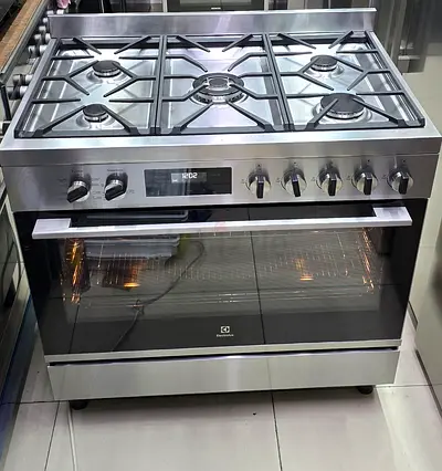 Electrolux 5 Burners top gas oven electric digital cooking range latest version 90cm