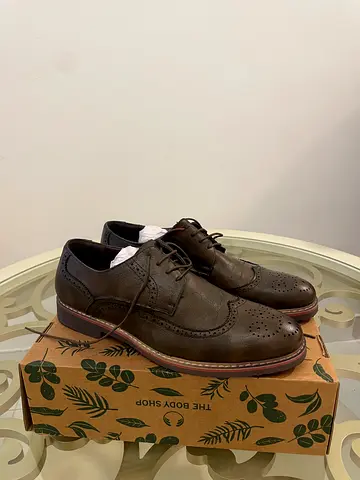 Robert Wood Leather Shoes Size 44 EUR
