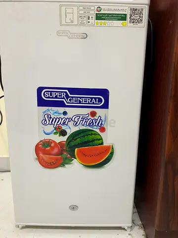 Super General Upright Freezer - Single Door, Good Condition