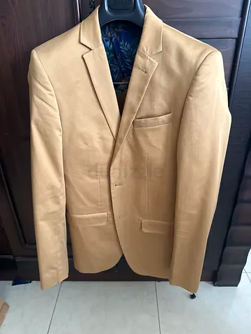 Mens tan formal blazer