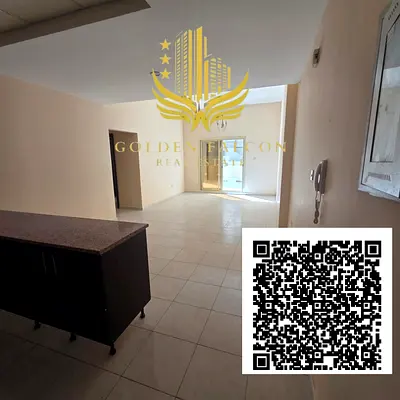 A large two-bedroom apartment in Emirates City, Ajman, with a podium view and a large balcony is perfect for a comfortable family life!