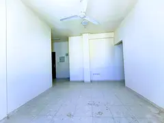 Spacious 1BHK flat for family only with deposit only cheque close to road , easy exit to dubai
