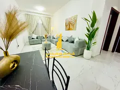 Luxury apartment, brand new, two bedrooms, living room, and balcony. Ajman, Al Nuaimiya 1. available