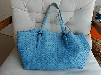 Vintage Bottega Veneta Cesta Tote Bag