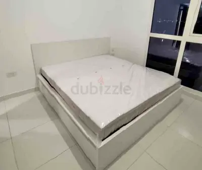 IKEA Malam king size 180×200cm bed frame with IKEA mattress and 2 big storage drawers underneath is