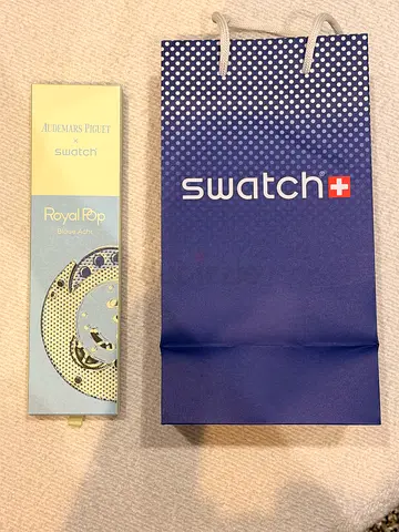 Swatch x AP Watch - Royal Pop - original packaging