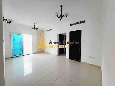 NO COMMISSION//ONE MONTH FREE//1BHK WITH TWO WASHROOM AND BALCONY ALSO HAVE WARDROBE ALSO HAVE AL TAWUUN SHARJAH