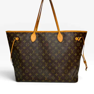 AUTHENTIC LOUIS VUITTON NEVERFULL GM TOTE BAG IN MONOGRAM