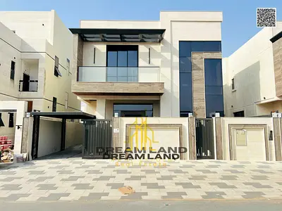 Villa for sale in Ajman | Al Bahia area | 5 bedrooms, majlis, 2 living rooms and maid's room | Free
