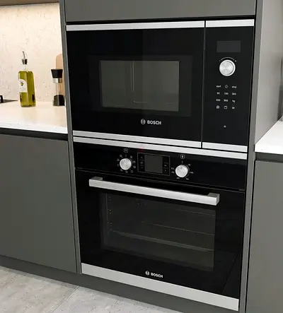 Bosch Latest Model 60cm Built-In Electric Oven  Microwave Set – Premium German Technology