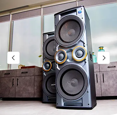 Pair of Large Floor Standing Speakers -excellent Condition as they are bald pack and never used.