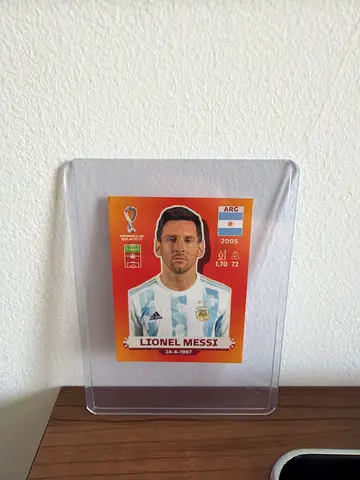Lionel Messi Football World Cup Qatar 2022 Sticker 🇦🇷🇶🇦