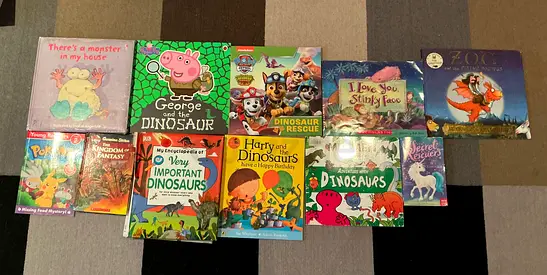 Books about Monsters and Dinos