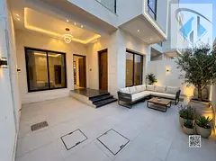 Two-story villa with a rooftop terrace, modern design, custom finishing, at an attractive price incl