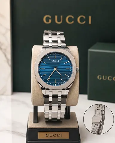 Gucci mens watch with box