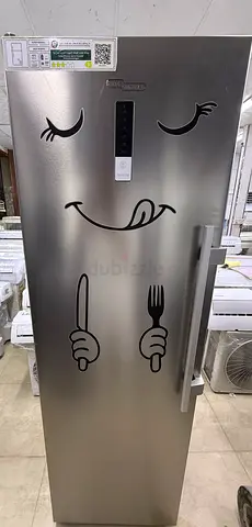 Single-door Upright Freezer / Refrigerator - Stainless Steel Finish