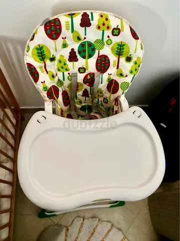 Used baby high chair with removable tray - good condition