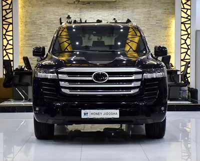AED 4,244 EMi at 0% DP | Toyota Land Cruiser GXR ( 2022 Model ) in Black Color GCC Specs