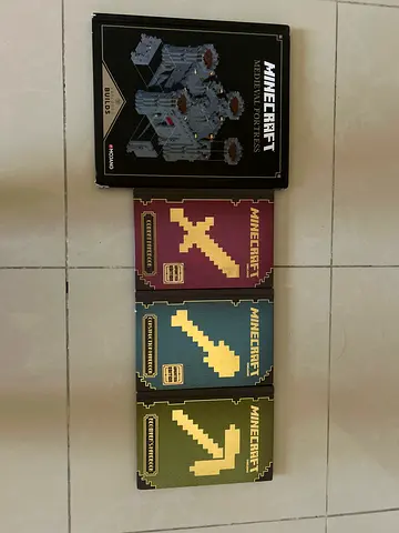 Minecraft Guides collection — Medieval Fortress + Construction Guide set